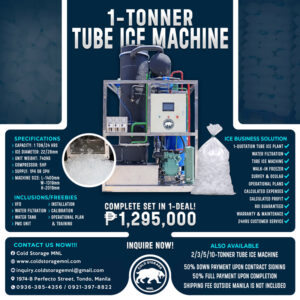 1-Ton Tube Ice Machine
