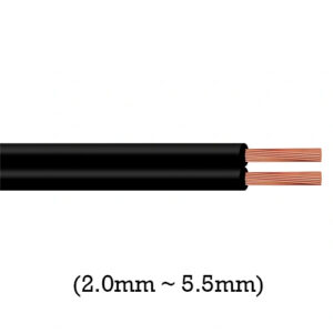 Wires, Flat Cord (2.0mm ~ 5.5mm)