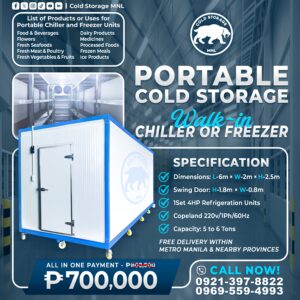 Portable Cold Storage